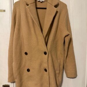 Vince Women's Camel Teddy Jacket